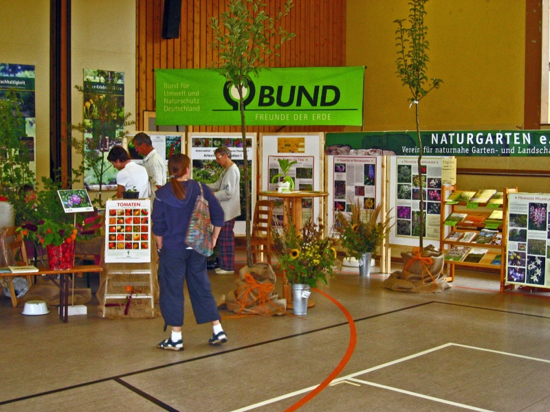 Der BUND Naturgarten-Stand